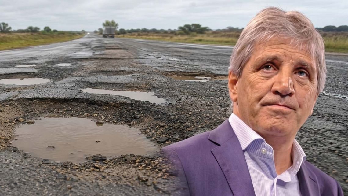 Caputo recauda $ 1,4 billones para rutas, pero no se ejecutan para conseguir el superávit