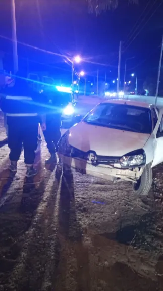Chocó, siguió manejando y lo frenaron con 1,98 g/l de alcohol en sangre