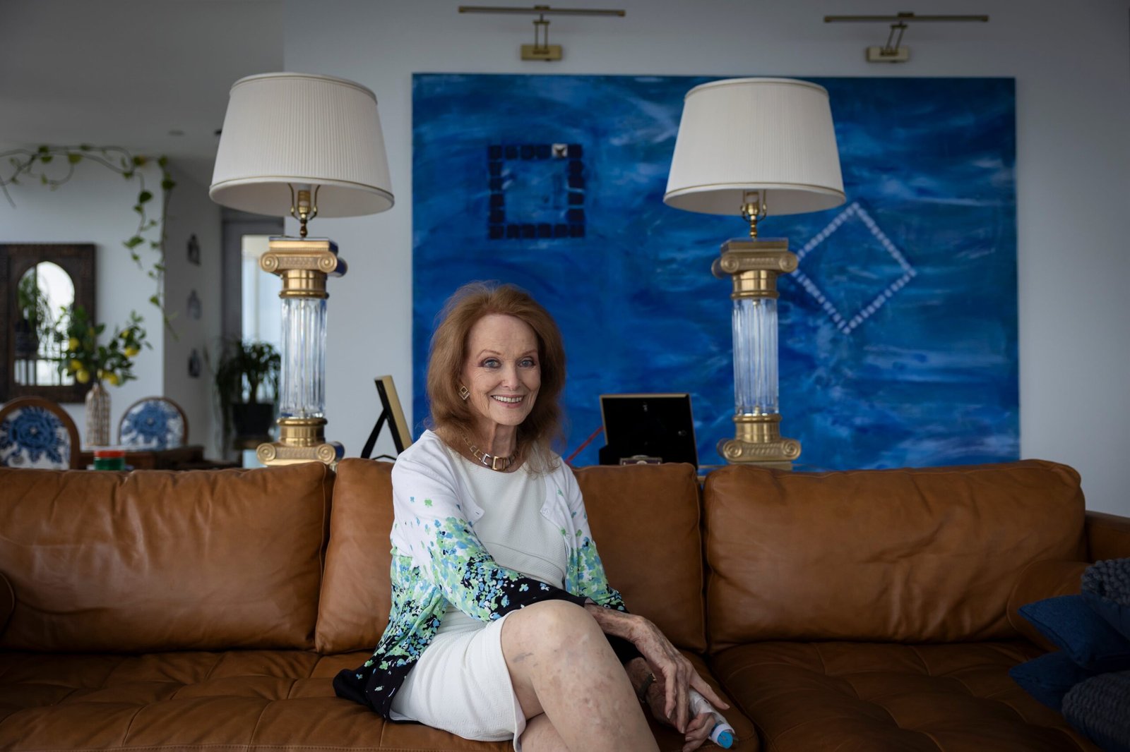Christiane Martel en su casa en Miami, Florida, el 30 de julio.