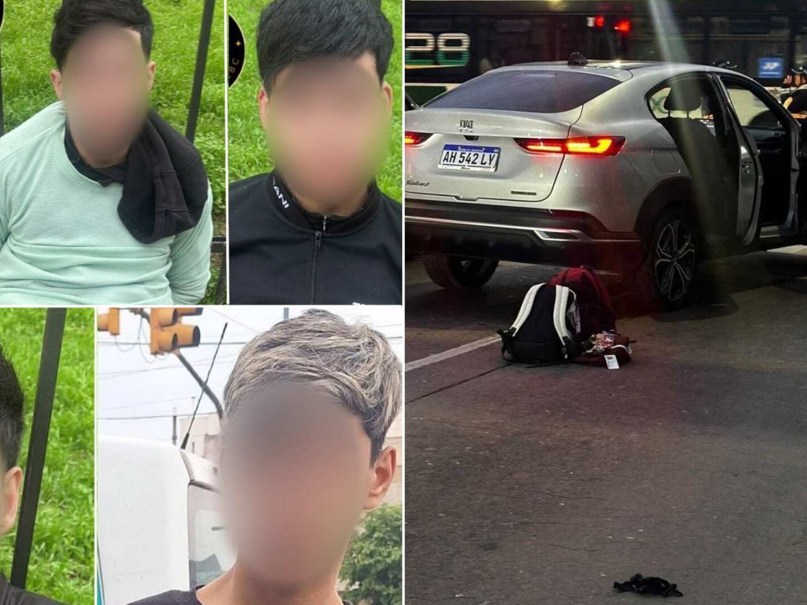 Cinco adolescentes robaron un auto en Mataderos, salieron en un raid por La Matanza y cayeron tras una persecución: acumulan 23 antecedentes