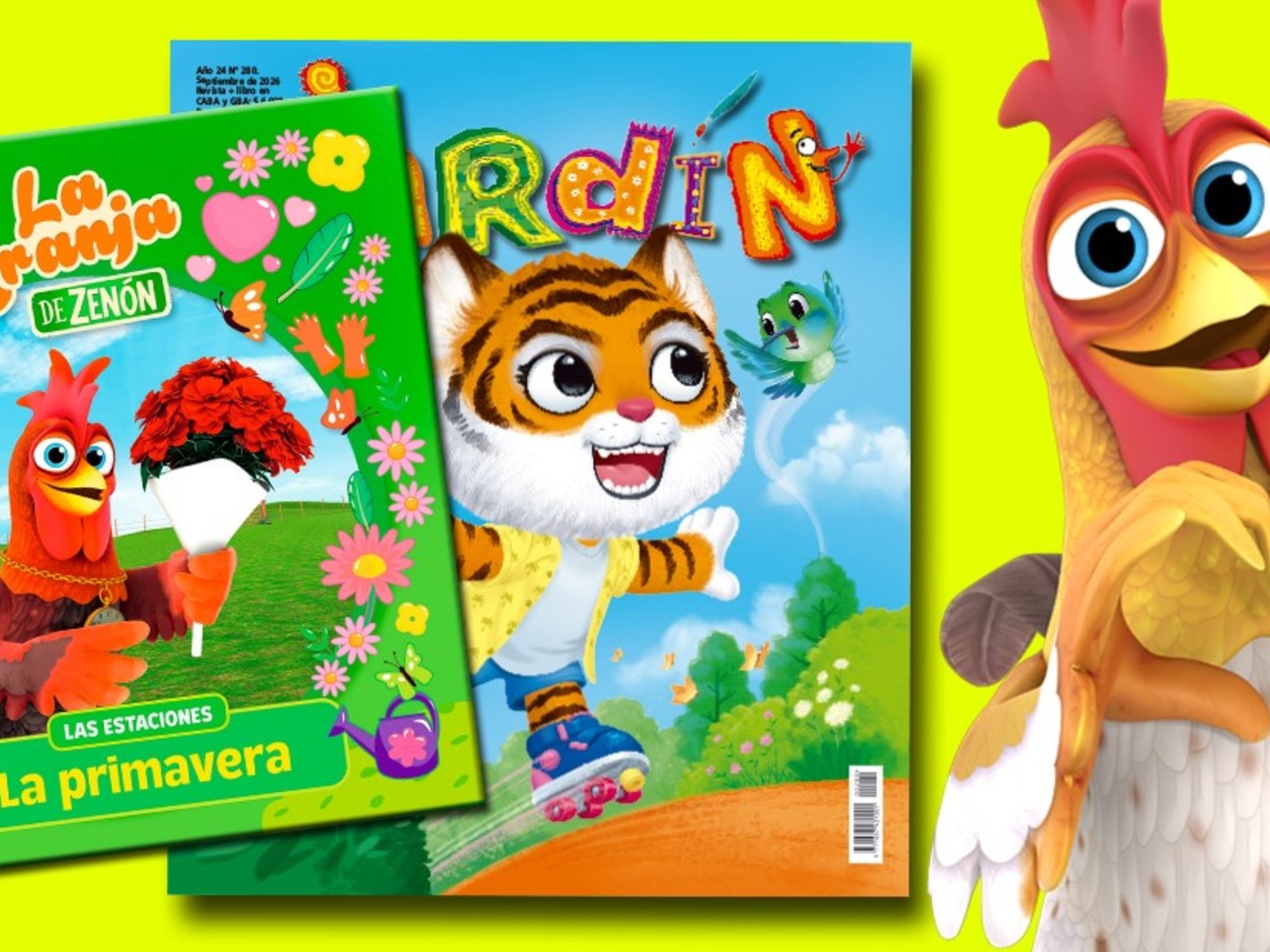 Con Bartolito, los chicos descubren las estaciones en una nueva colección de libros