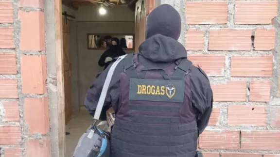 Desarticulan punto de venta de drogas bajo modalidad delivery en Esquel