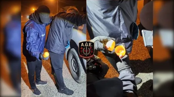 Detienen a un motociclista con ocho dosis de cocaína en un patrullaje de la Guardia de Infantería en Puerto Madryn