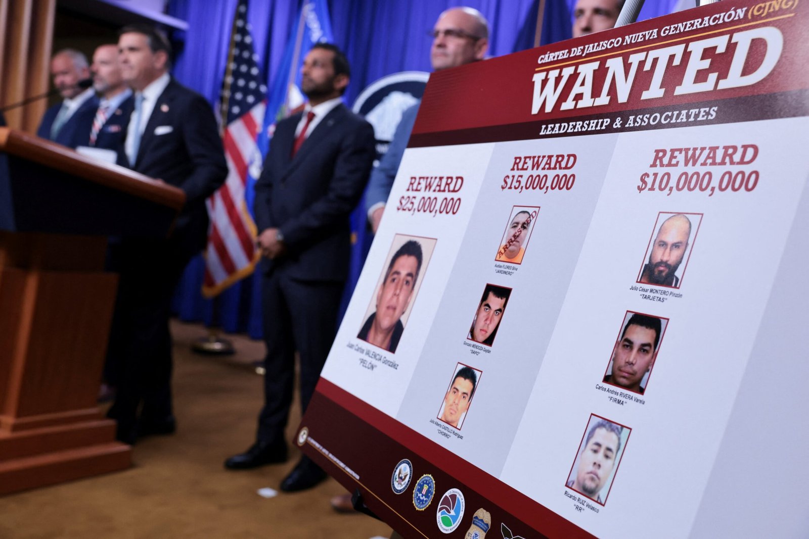 Estados Unidos golpea por todos los frentes al Cartel Jalisco: frenar las conexiones con la política mexicana y su músculo económico