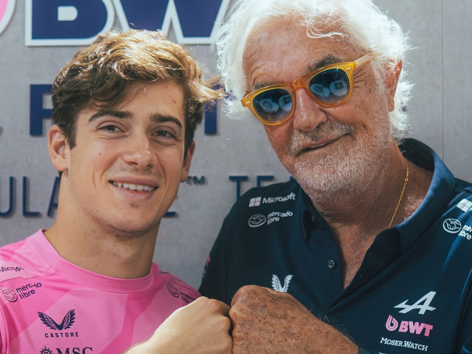 Flavio Briatore habló de Franco Colapinto y dejó una señal sobre qué puede pasar con su continuidad en Alpine