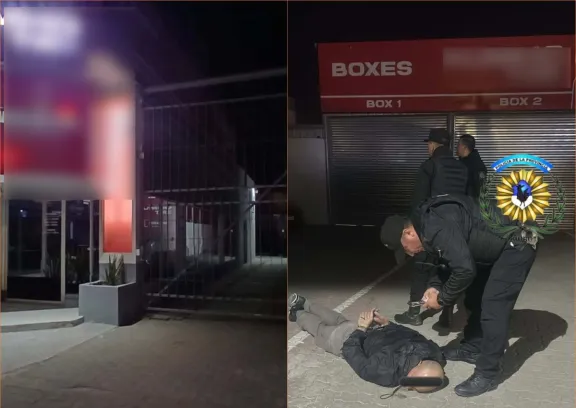 Intentaron entrar a una joyería en Madryn y los atraparon: quisieron escapar por los techos