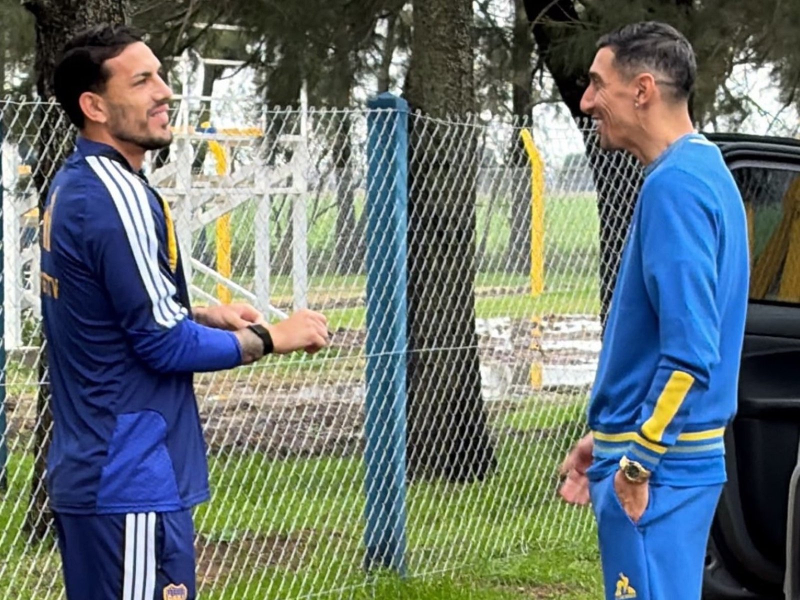 Leandro Paredes y Ángel Di María se reencontraron en Rosario: "Amigo mío"
