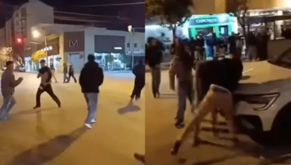 Madrugada violenta en Trelew | Diario Crónica