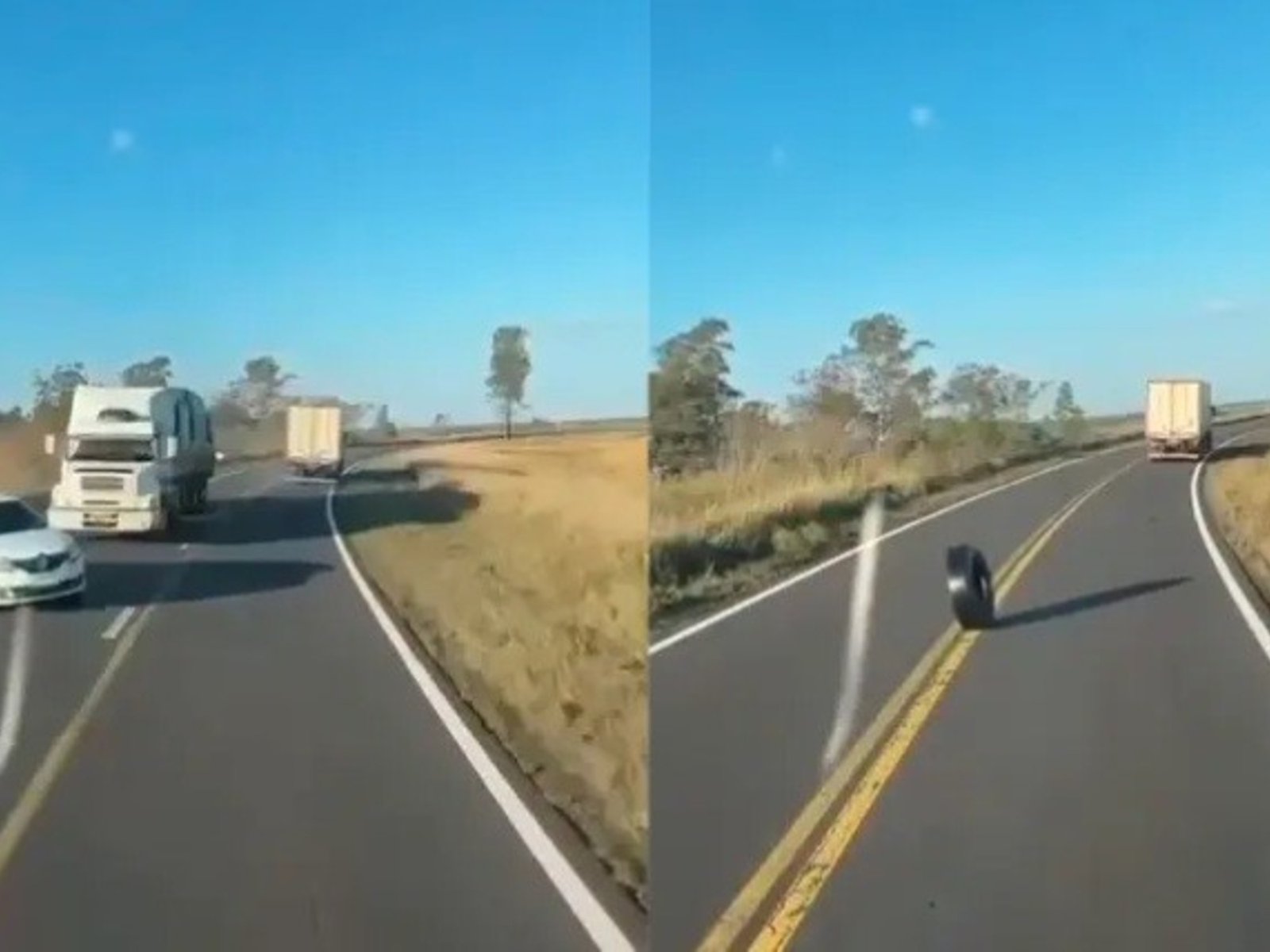 Quiso sobrepasar a un camión en plena curva y provocó un accidente múltiple que dejó tres heridos en la Ruta 14