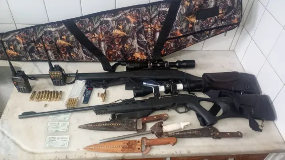 Secuestraron fusiles, municiones y carne de guanaco en un control vehicular