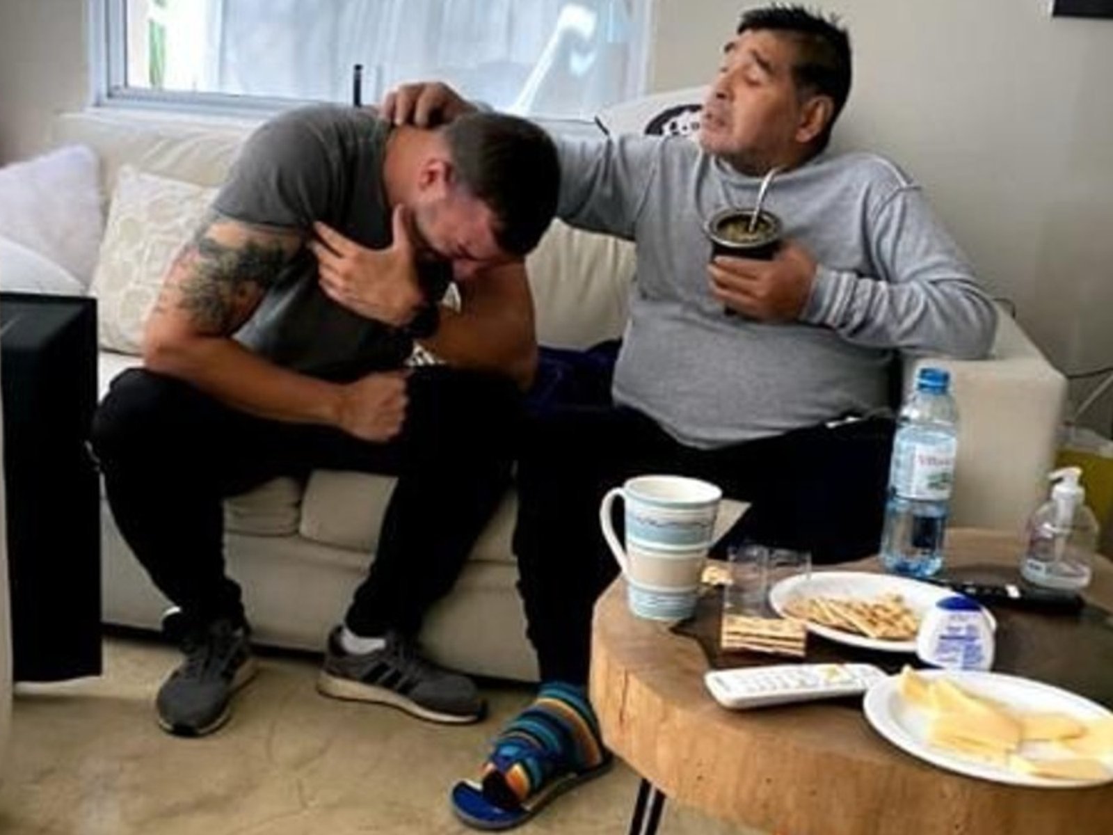 "Tenía los ojos hinchados como una teta"