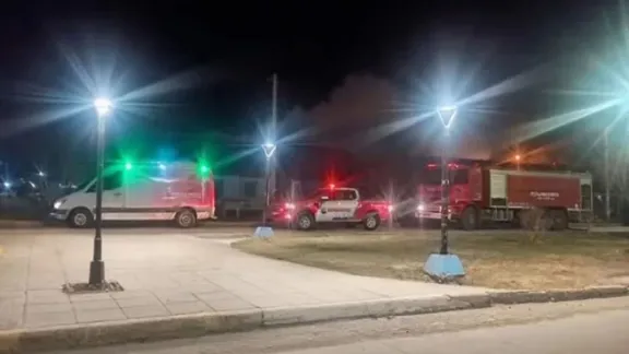 Tragedia en Puerto Santa Cruz: una mujer falleció tras el incendio de su vivienda