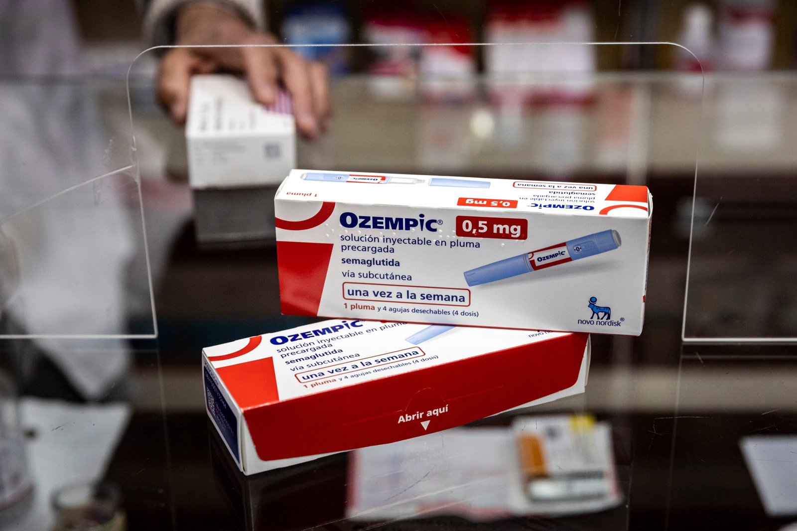 En la imagen, una caja de medicamento Ozempic.