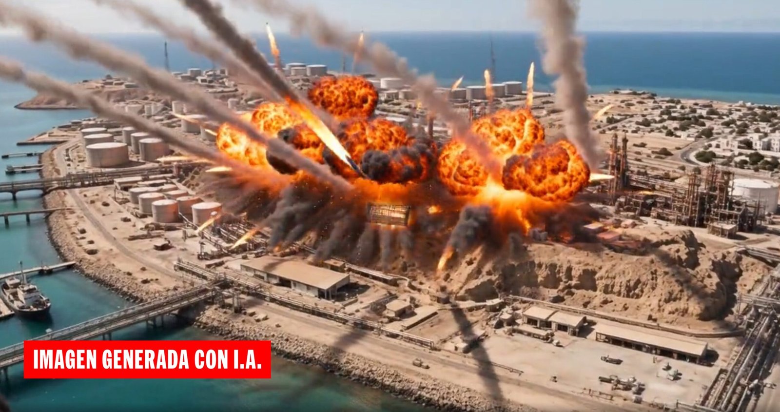 Trump publica un vídeo generado con IA en el que celebra la destrucción del gran centro exportador del petróleo de Irán
