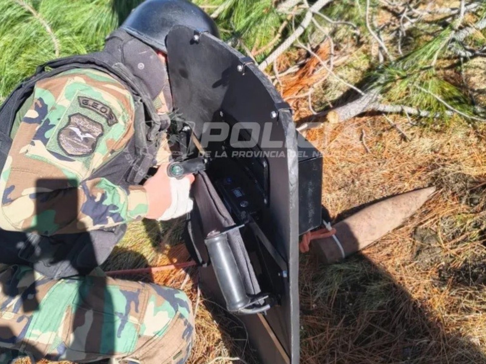 debieron recurrir a fuerzas especiales para su detonación