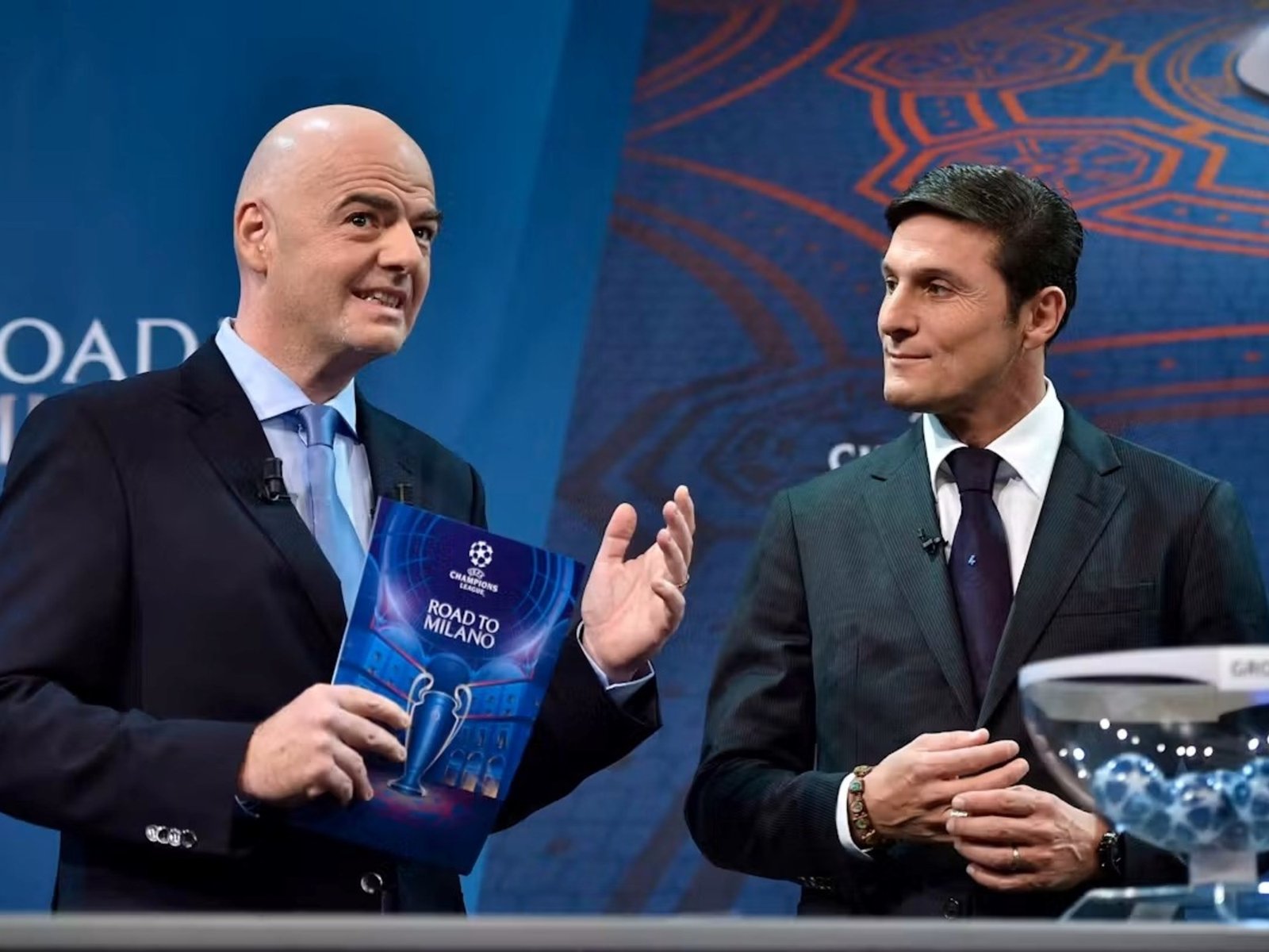 el grupo de argentinos que respaldó al presidente de la FIFA