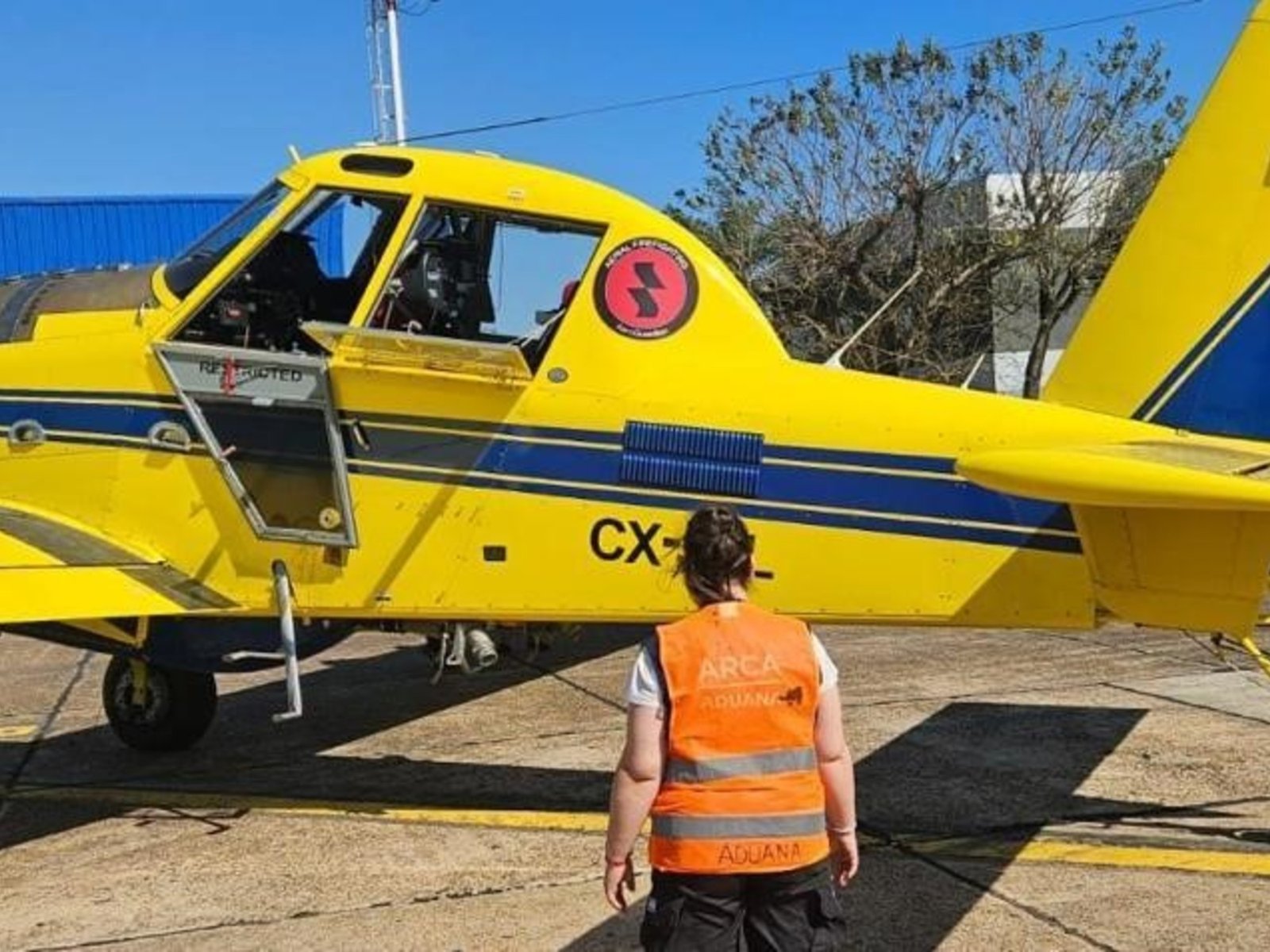 frenaron la salida de una avioneta uruguaya valuada en más de US$ 1 millón