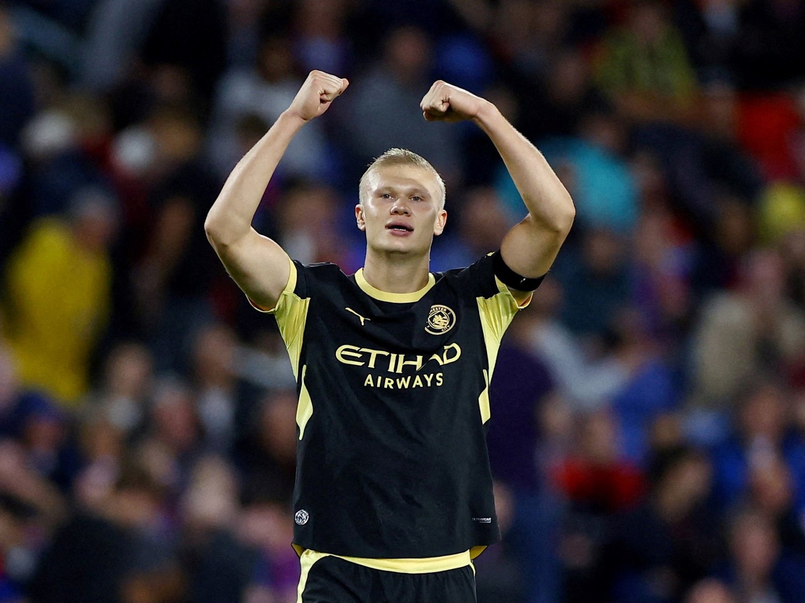 metió un doblete y Manchester City aplastó a Crystal Palace por la Premier League