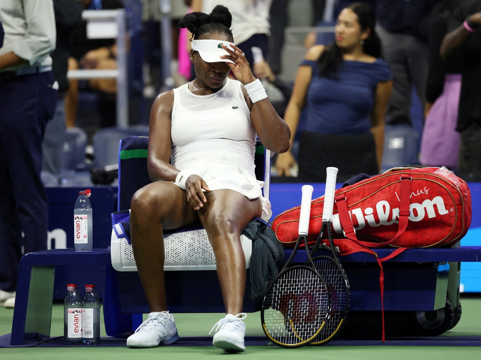 sumó su 15° derrota seguida en el partido que más tarde empezó en la historia del US Open