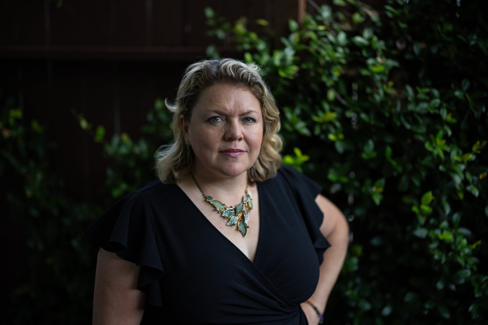 Ruby L. Powers, abogada de Víctor Salgado, en su oficina en Houston, el 29 de julio de 2026.