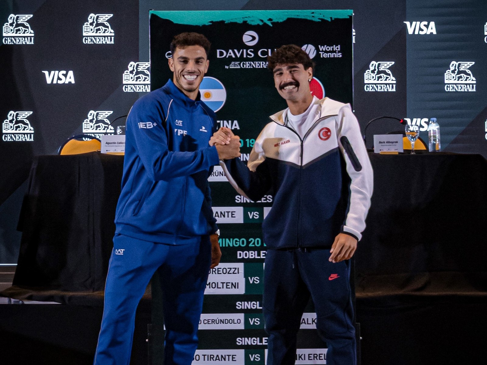 Argentina vs Turquía por la Copa Davis, EN VIVO: a qué hora juegan Cerúndolo y Tirante, dónde ver y minuto a minuto