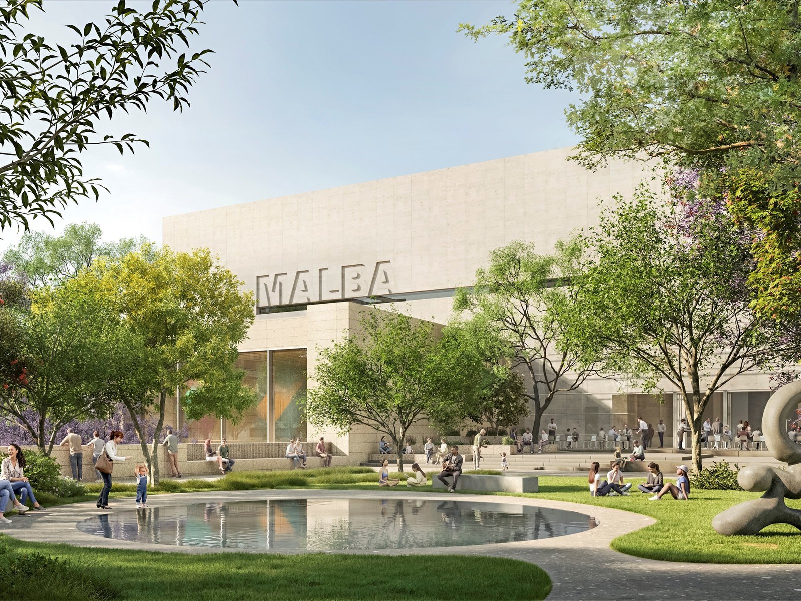 Así va a ser el nuevo Malba, con el doble de salas y una ampliación bajo tierra