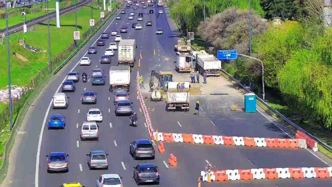 Avenida Lugones: cuándo se liberan los carriles afectados tras el operativo de emergencia