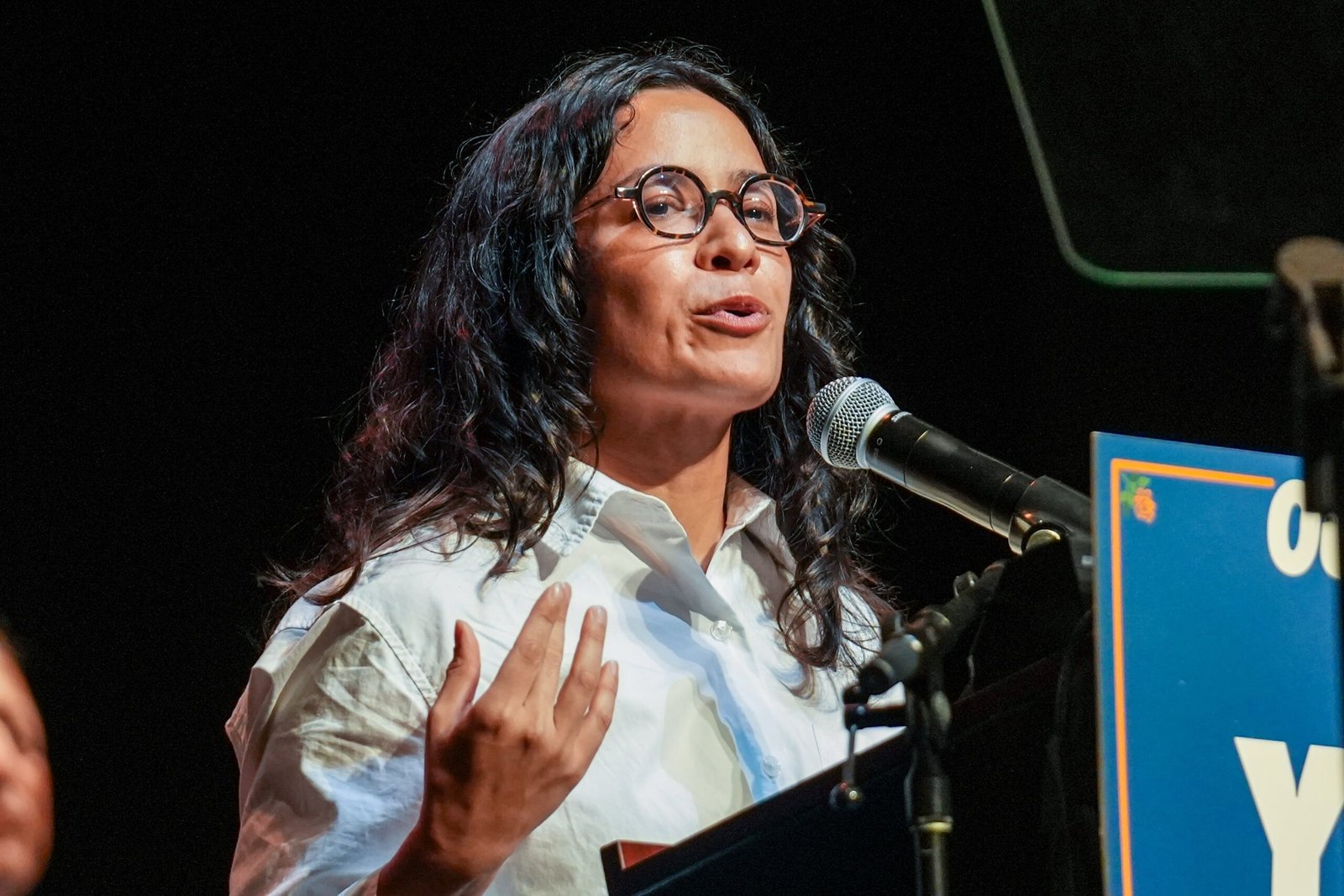 Claire Valdez en Nueva York, el 18 de junio.