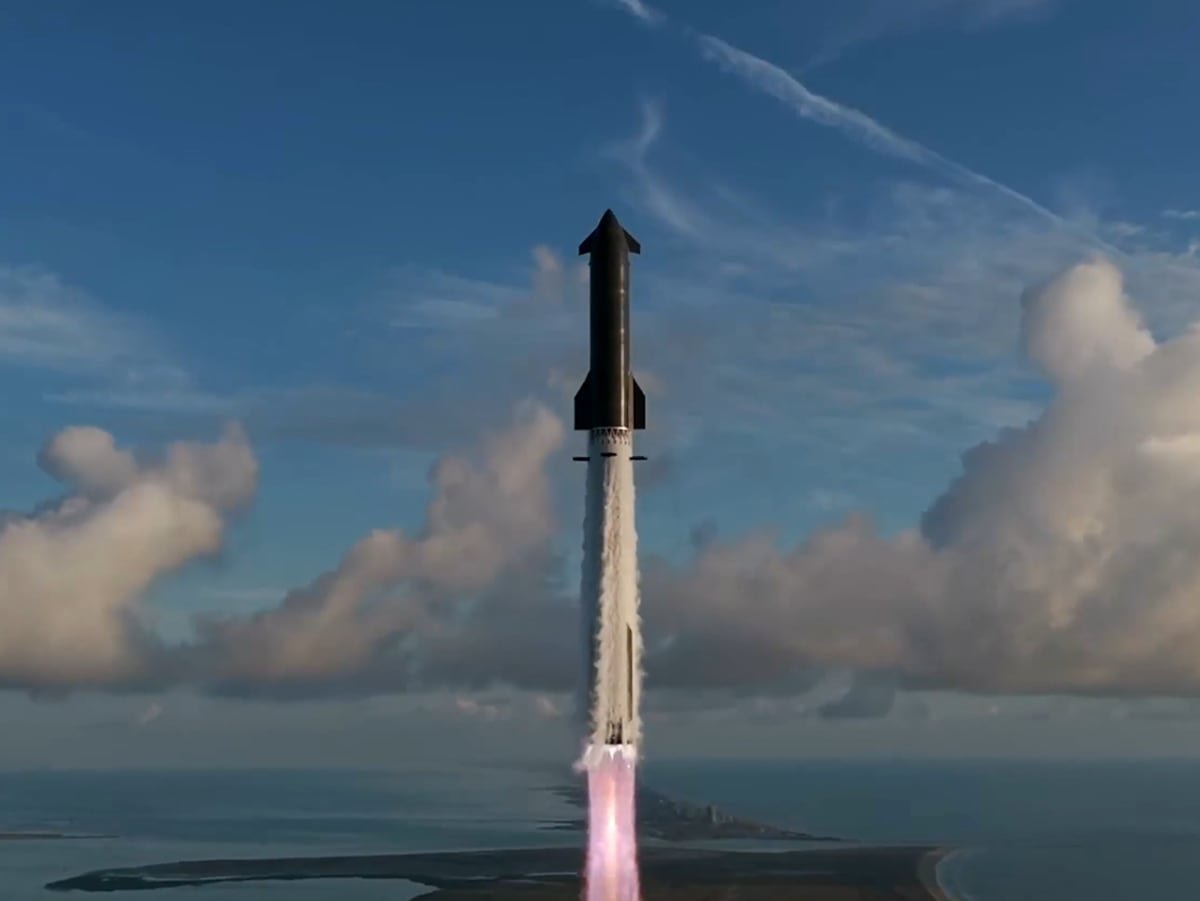 Directo | Elon Musk logra poner en órbita Starship, la nave espacial más grande de la historia | Ciencia