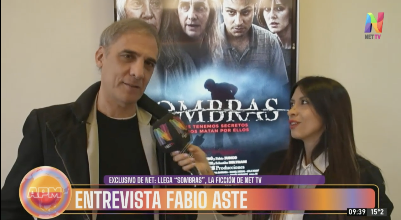 Fabio Aste contó cómo será ‘Sombras’ y qué significa para la pantalla abierta