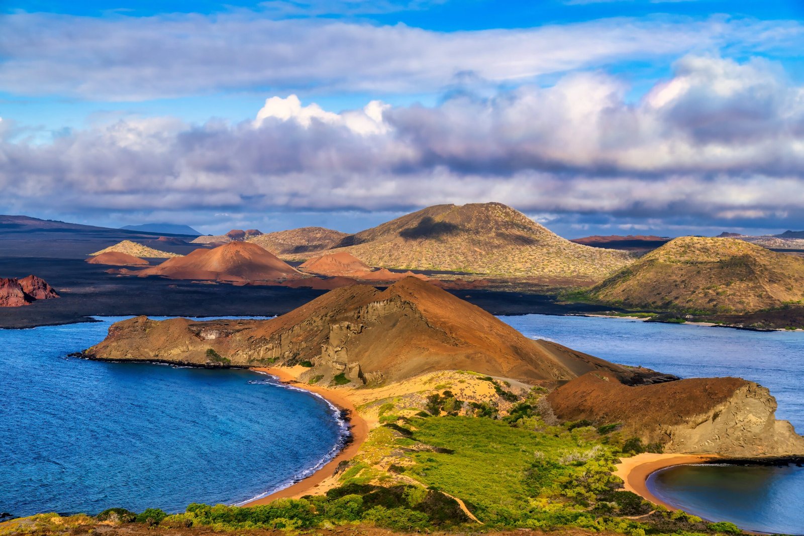 La isla Bartolomé, en Galápagos, Ecuador.