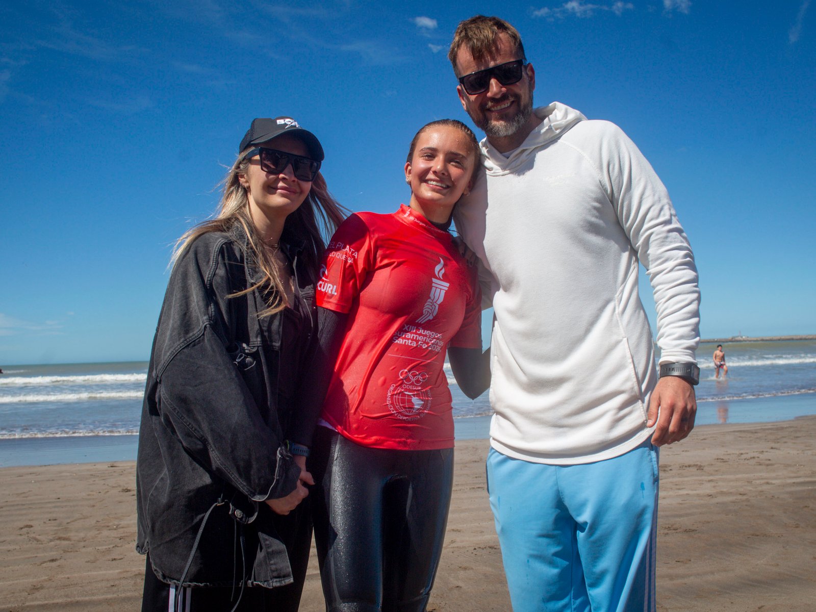 Isabella Assmann, la hija de Fabián y Melina Pitra que se consagró campeona sudamericana de bodyboard a los 14 años