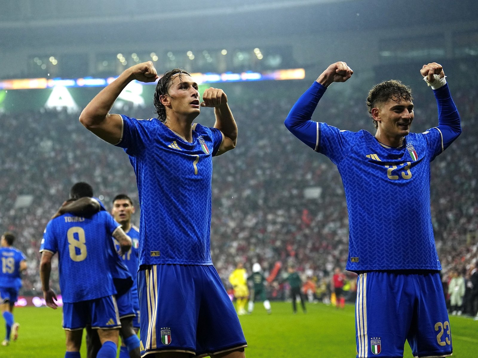 Italia aplastó 4-1 a Turquía en la primera victoria del ciclo Mancini