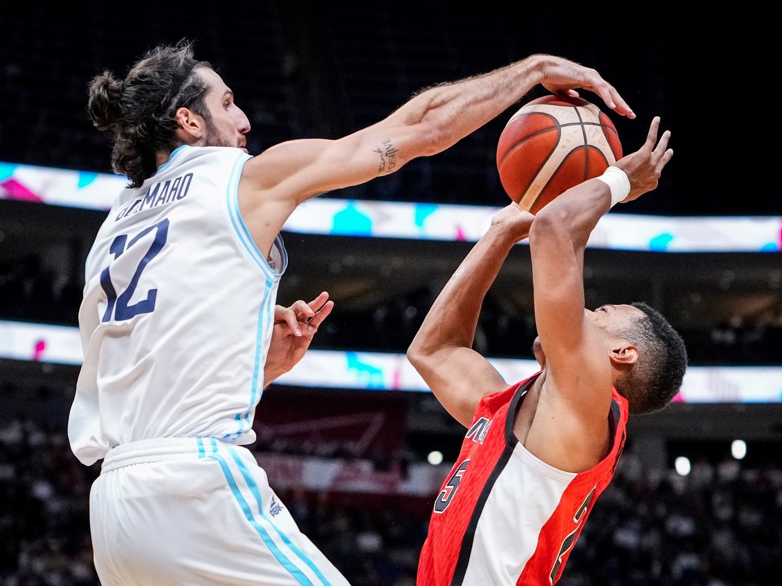 La Selección Argentina de Básquet no pudo con la poderosa Canadá por las Eliminatorias al Mundial de Qatar 2027