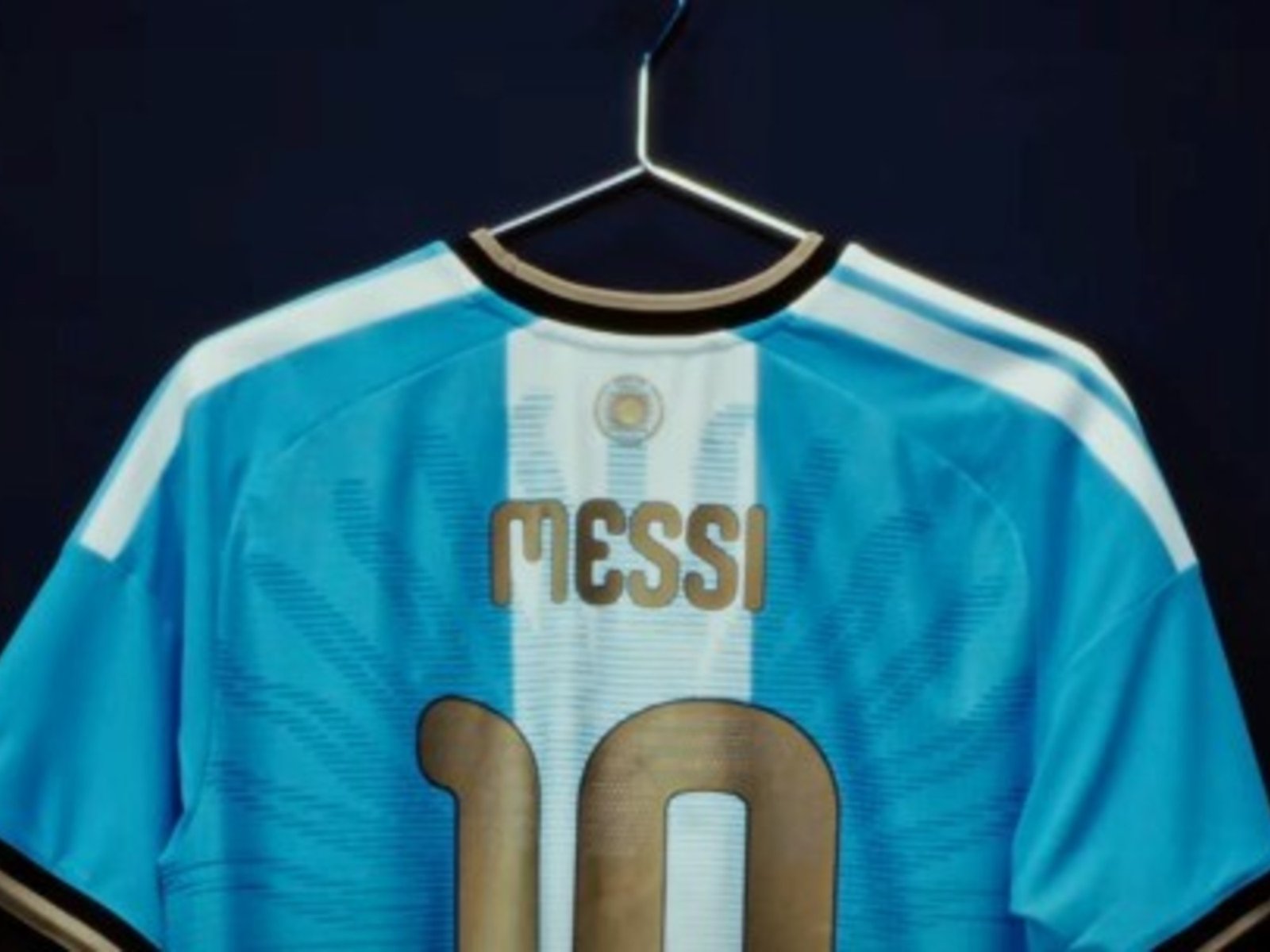 Lionel Messi reveló cómo es la camiseta especial que usará con la Selección Argentina durante su despedida