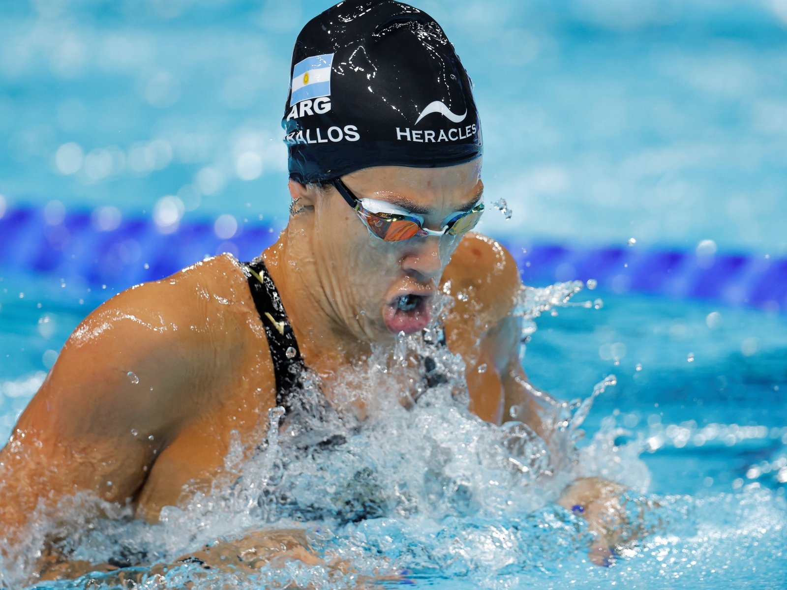 Macarena Ceballos y Cecilia Dieleke fueron oro en natación