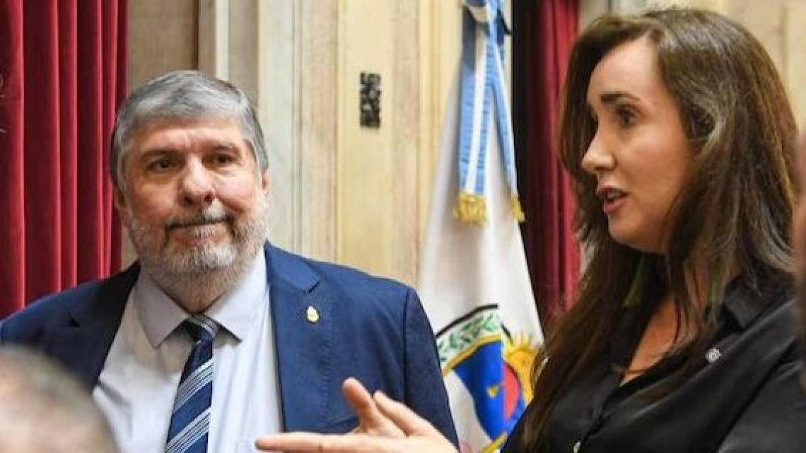 Mayans defendió a Villarruel y denunció un “golpe institucional” por las comisiones del Senado