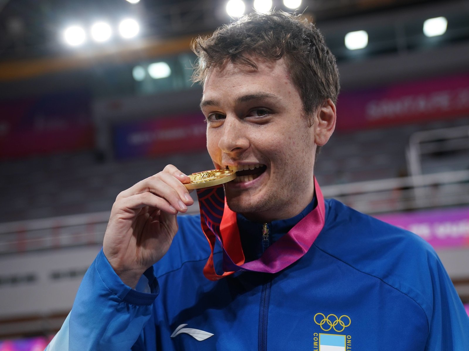 Pascual Di Tella le dio el primer oro a la Argentina en esgrima