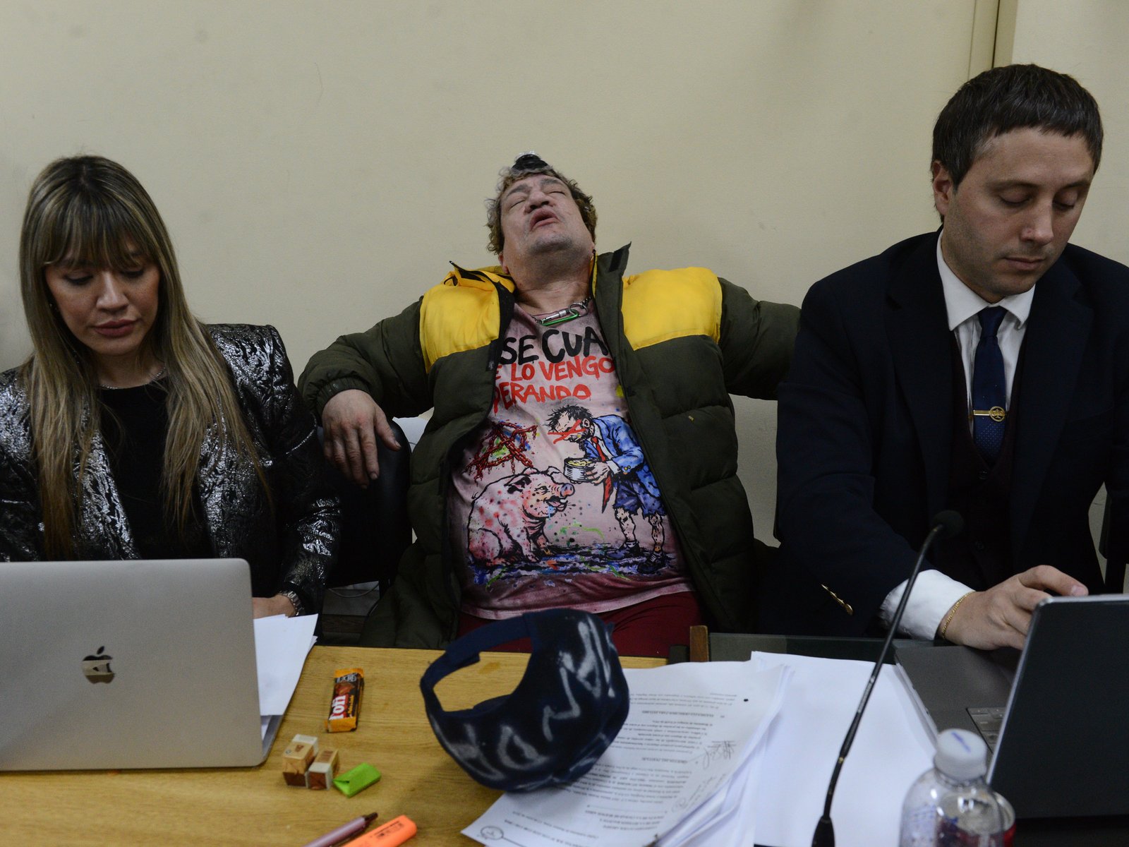 Pity Álvarez se descompensó en medio del juicio y lo trasladaron a un hospital