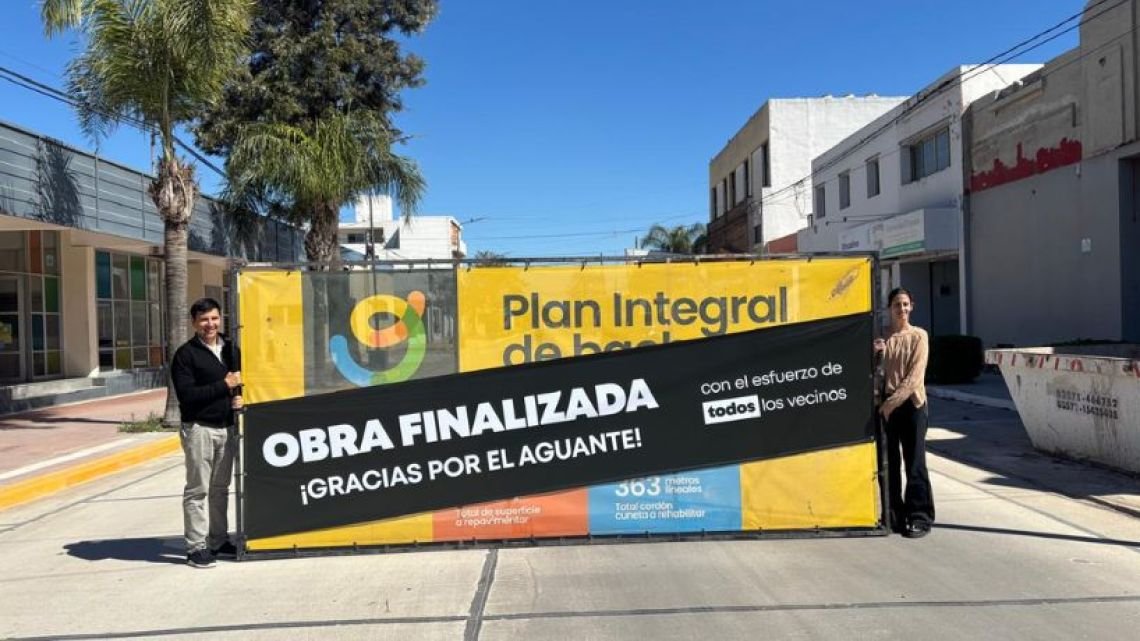 Sin acto y con un “gracias por el aguante”: así terminó una obra de $200 millones en Oncativo