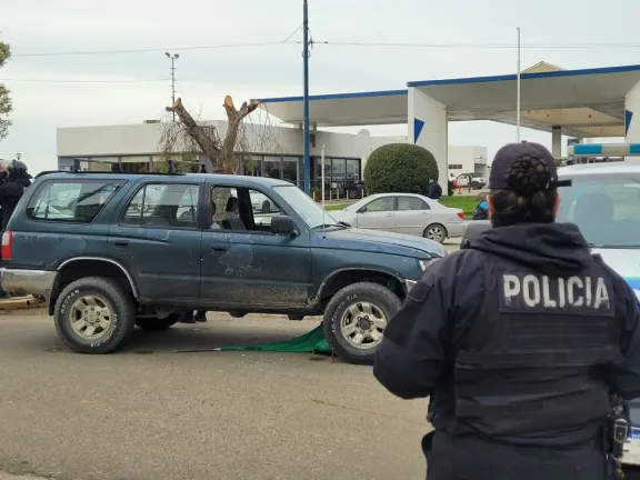Tensión en la protesta de ATE: un conductor intentó embestir a una manifestante