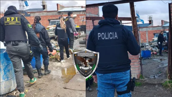 Tras varios allanamientos, recuperaron elementos de distintos robos en Sarmiento