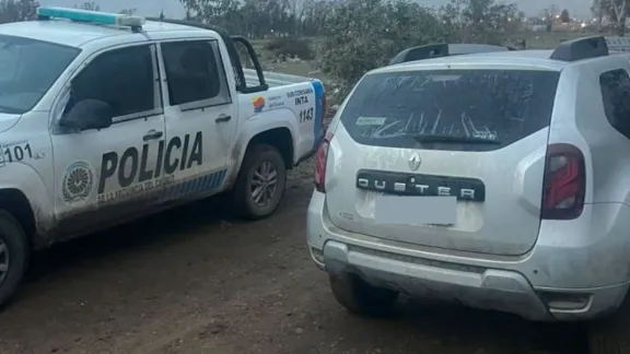Trelew: encontraron abandonada una camioneta que tenía pedido de secuestro