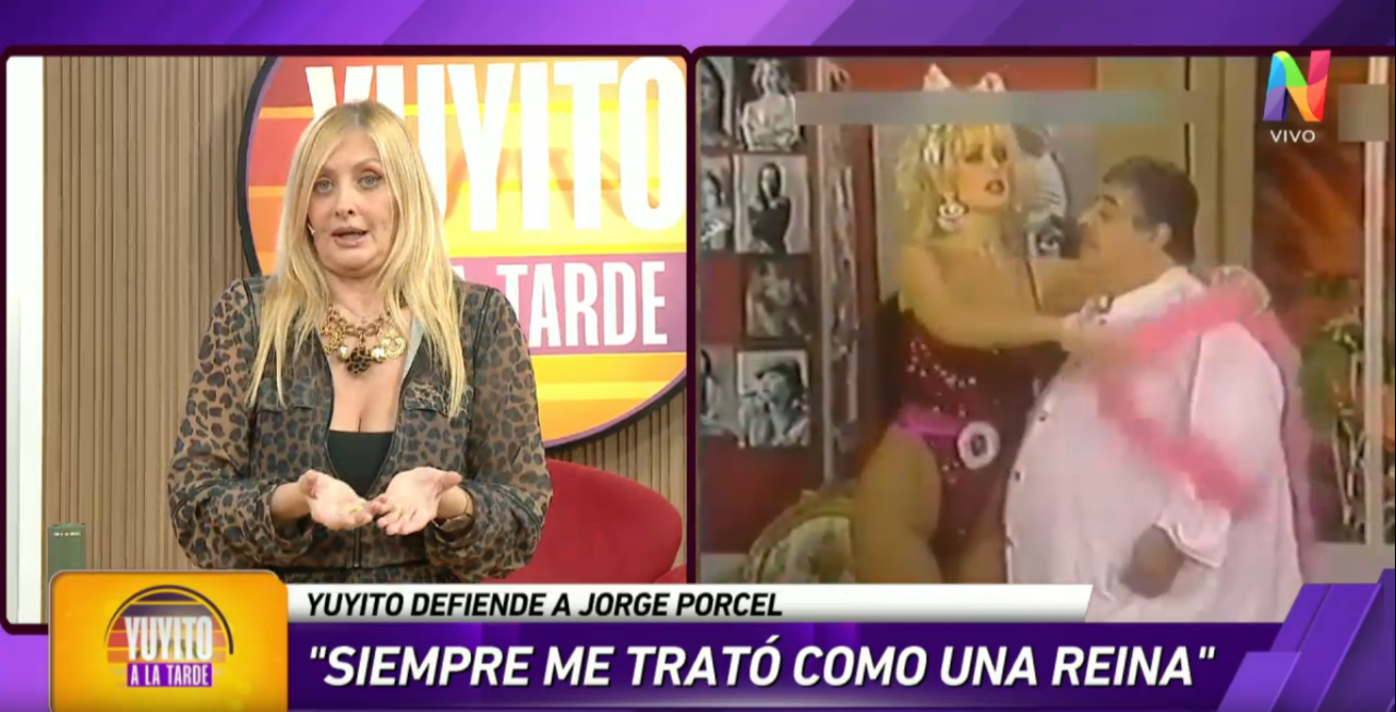 Yuyito González defendió a Jorge Porcel de las acusaciones de acoso: "Siempre me trató como una reina"