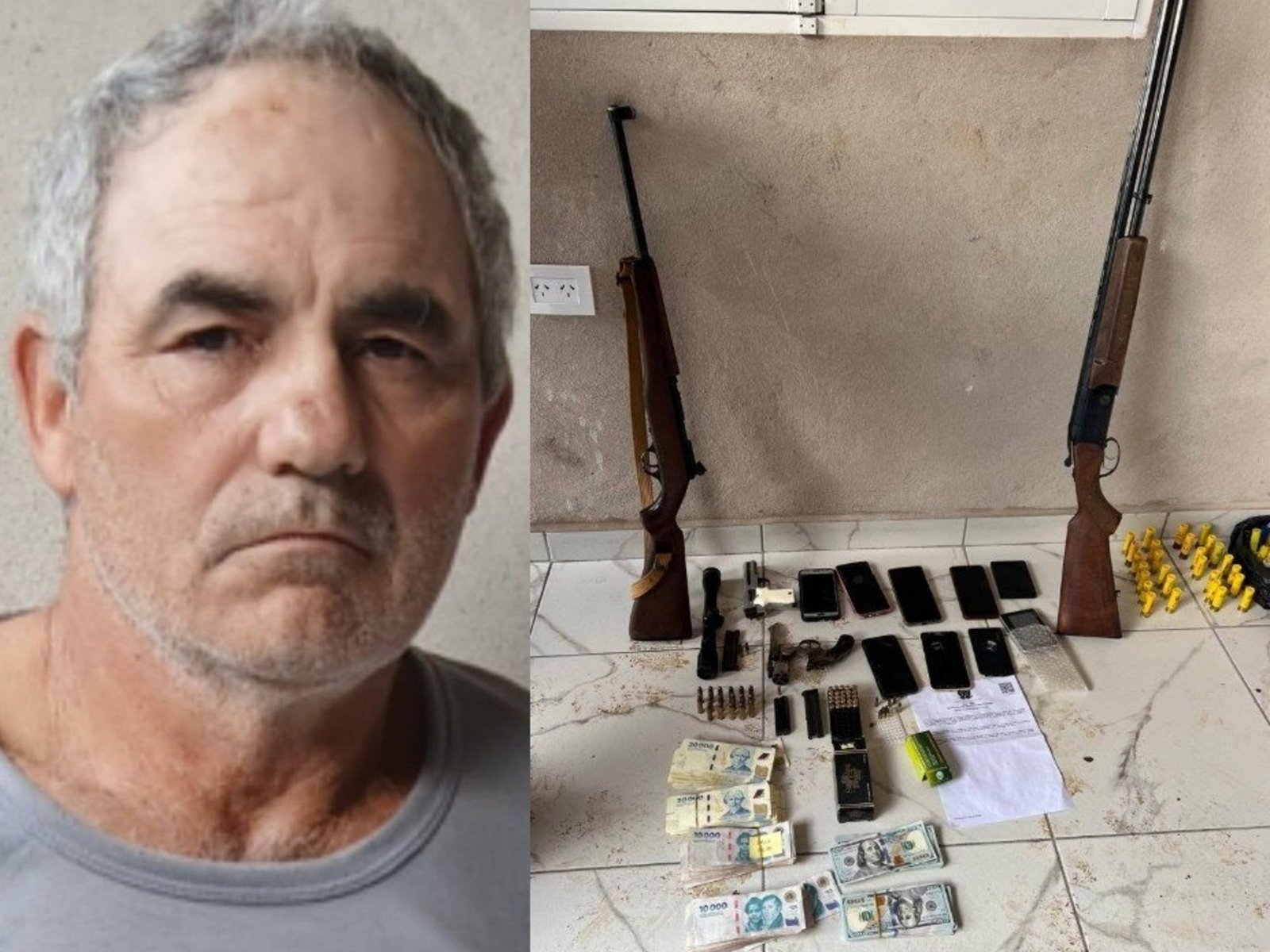 así cayó un violador brasileño prófugo
