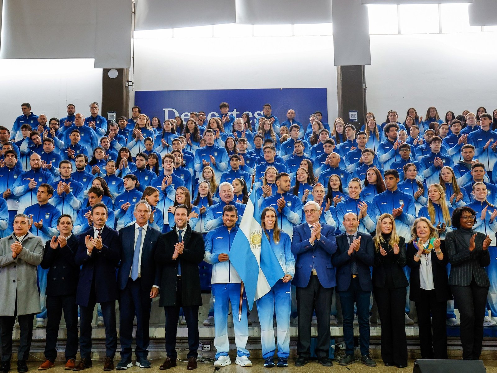 así fue la despedida de la delegación argentina en el CeNARD