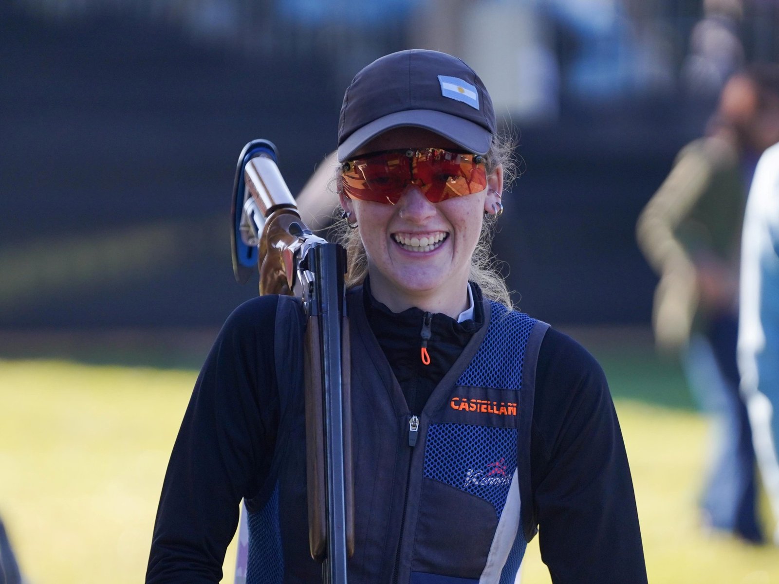 compite hace un año y le ganó la medalla dorada a la campeona olímpica de tiro en los Juegos Suramericanos