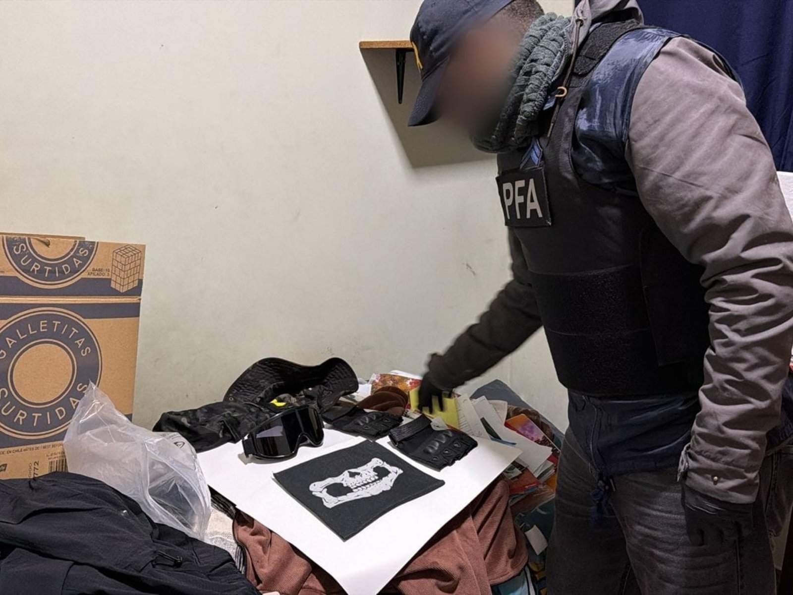 fue detectado por el FBI y allanado en Quilmes