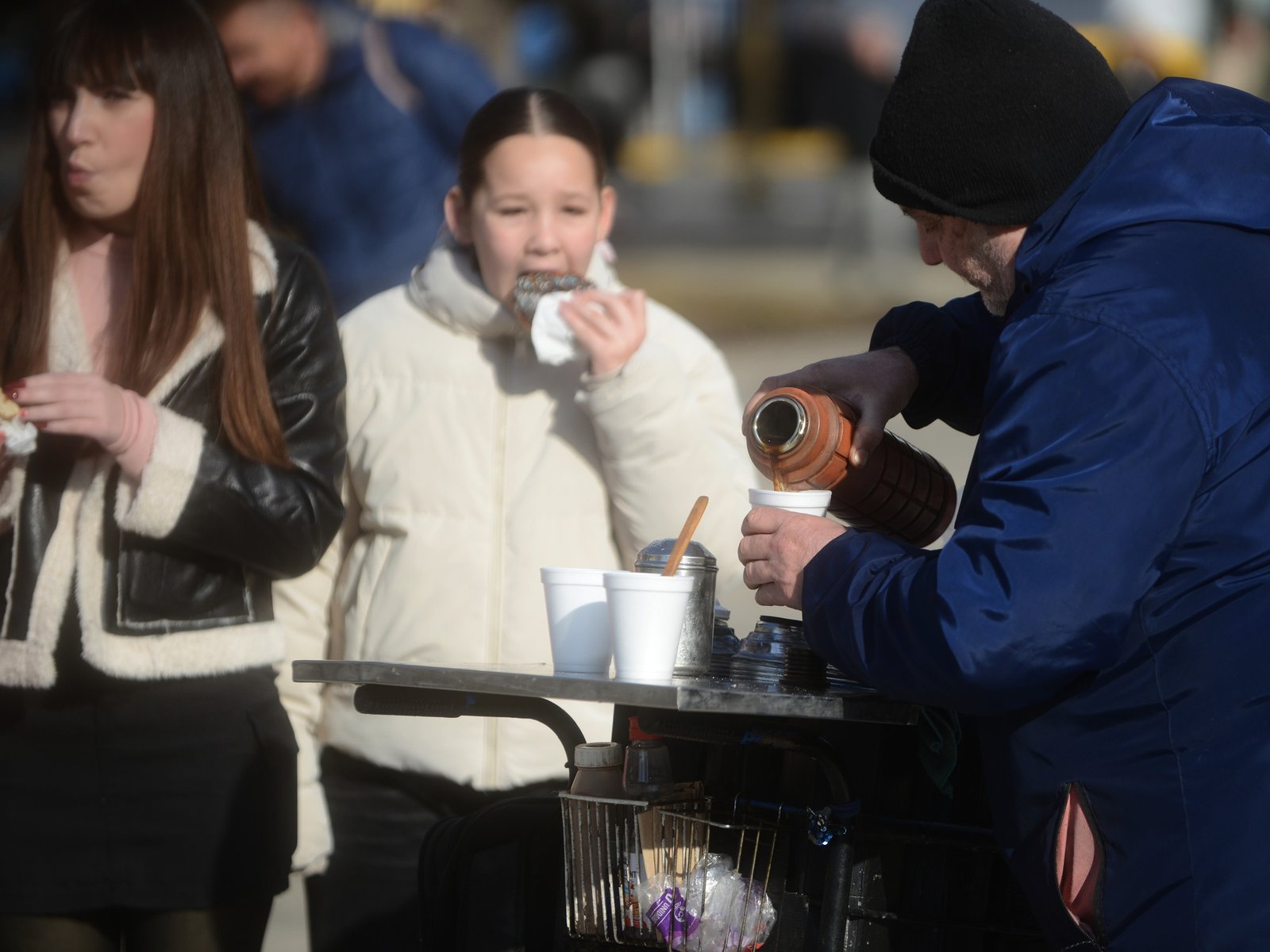 la sensación térmica bajó a 0,6 grados y el pronóstico anticipa que siguen las bajas temperaturas