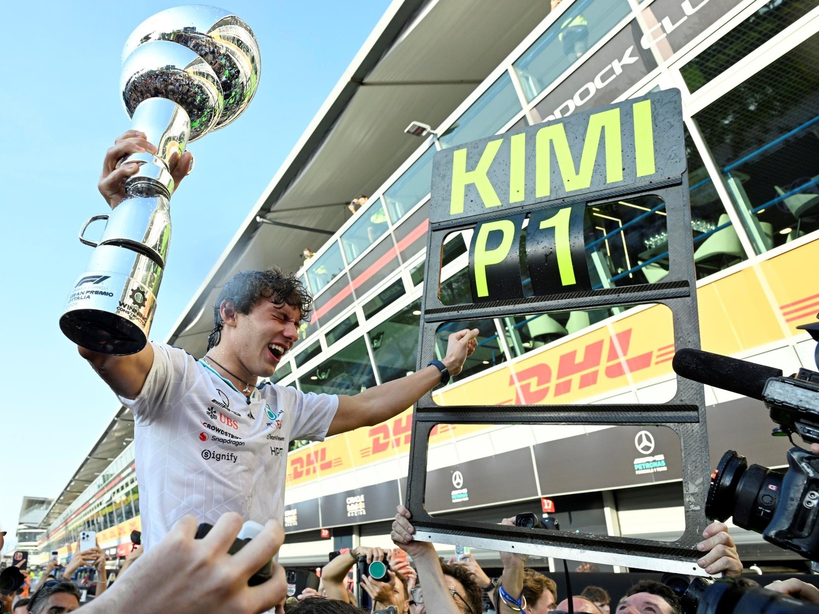 largó 19°, ganó una carrera fabulosa ante los tifosi y quedó a las puertas de la gloria en la F1